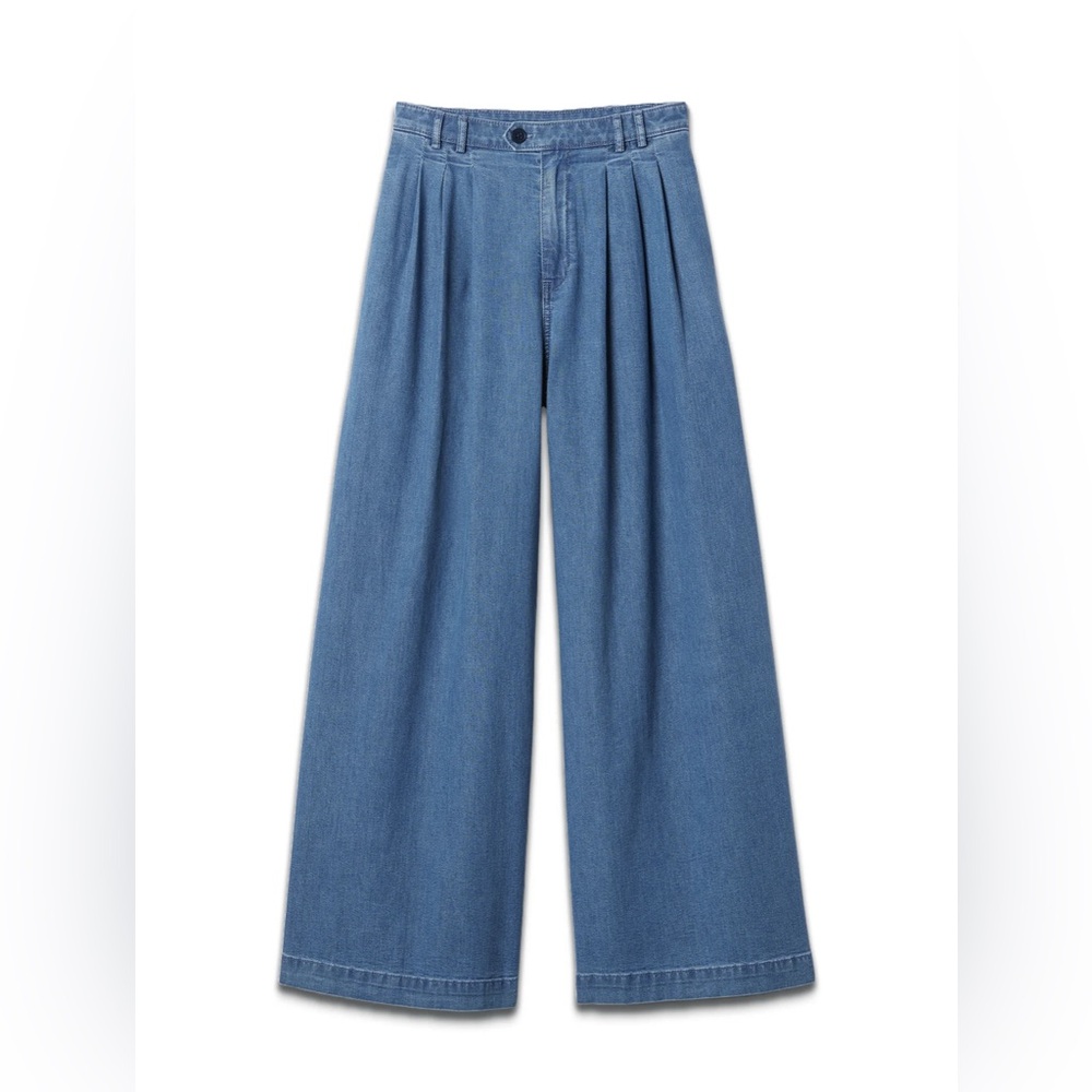Gap x Doen Denim High Rise Trousers - Picture 6 of 8